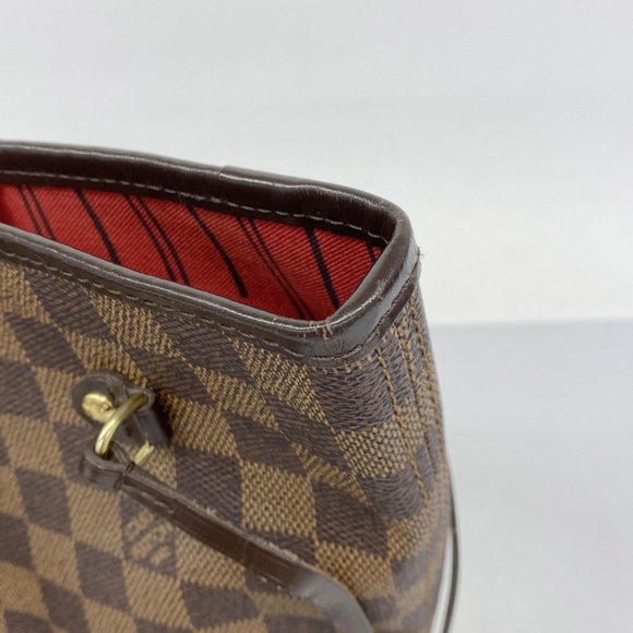 Louis Vuitton Tote Bag Damier Neverfull MM N51105 Ebene Women's - Picture 7 of 11